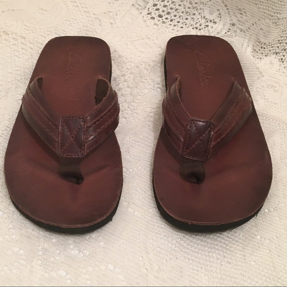 Clarks Other - CLARKS NWOT Leather Sandal - mens 8